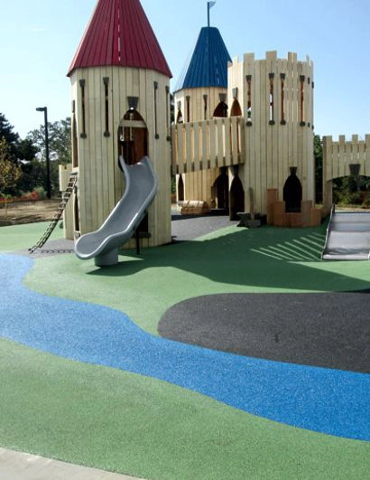 Paul Coffey Arena Play Castle Structure, Mississauga